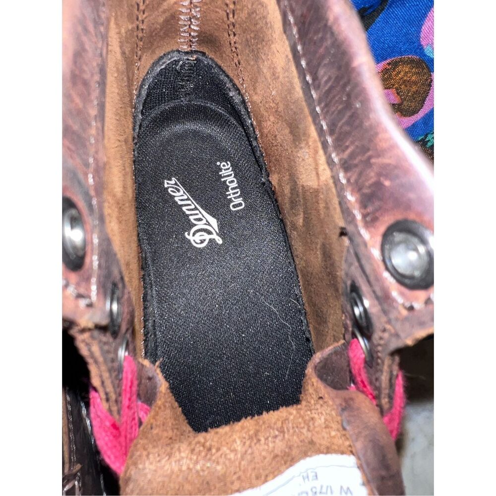 Danner Dark Brown Boots with Red Laces - Picture 8 of 12
